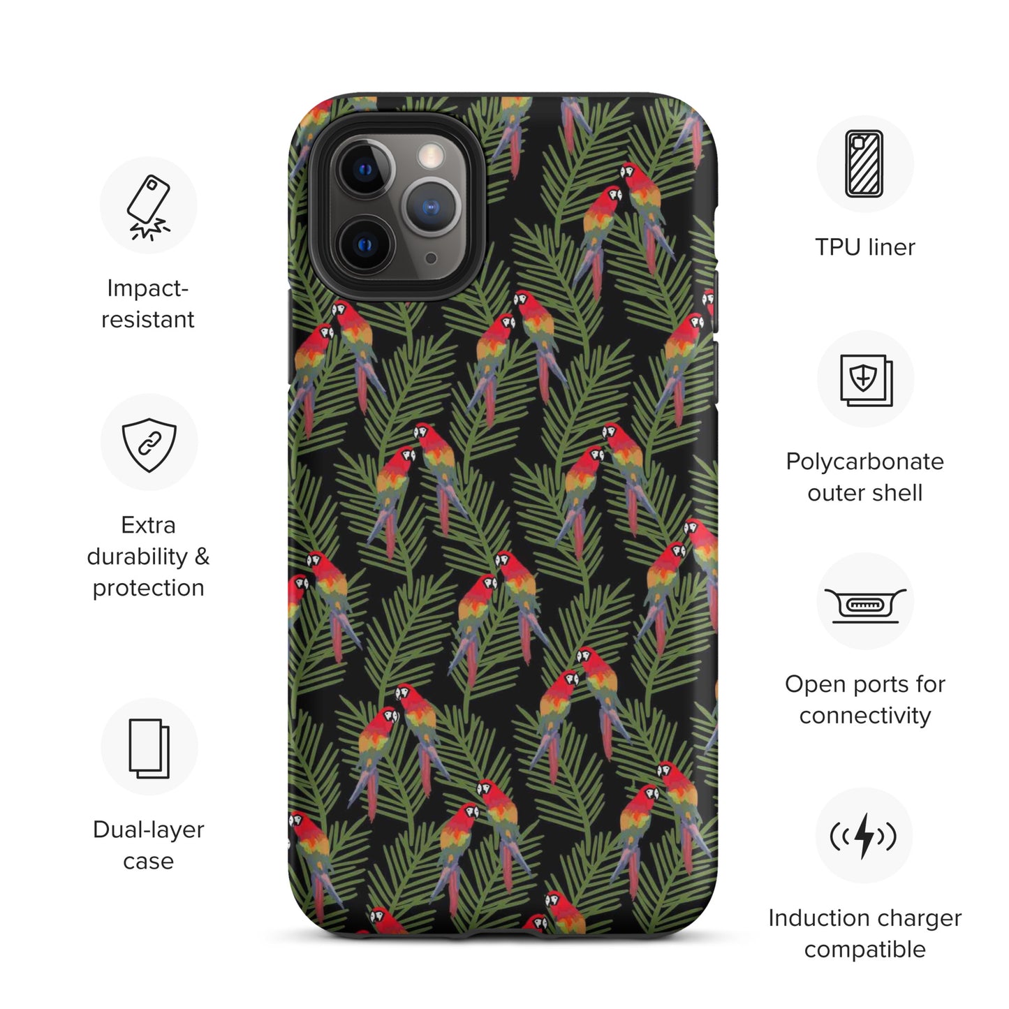 Parrots Tough iPhone case