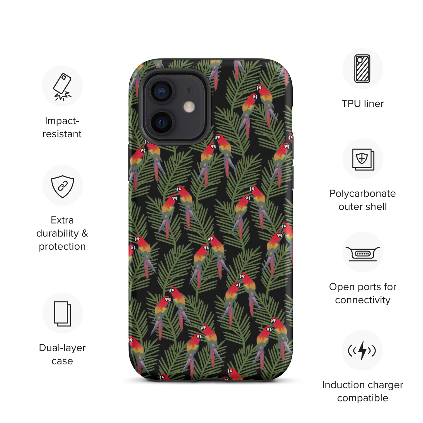 Parrots Tough iPhone case