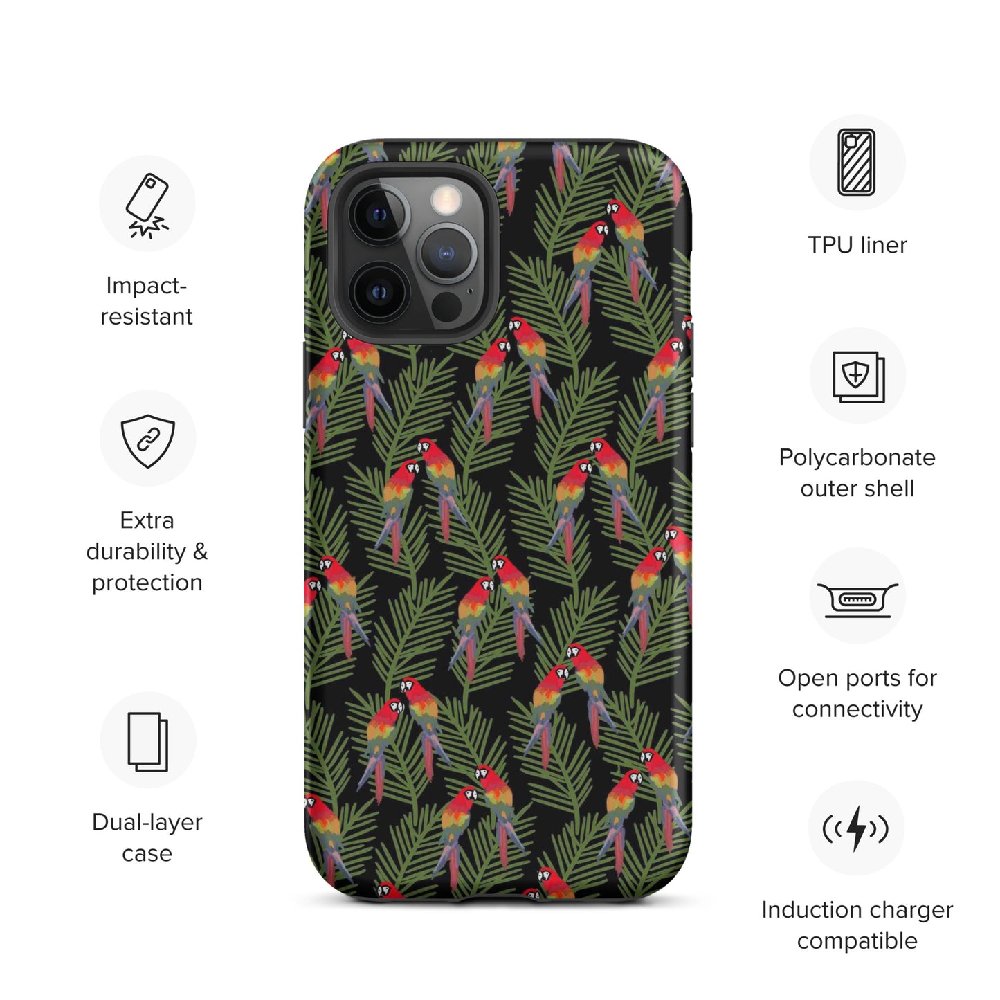 Parrots Tough iPhone case