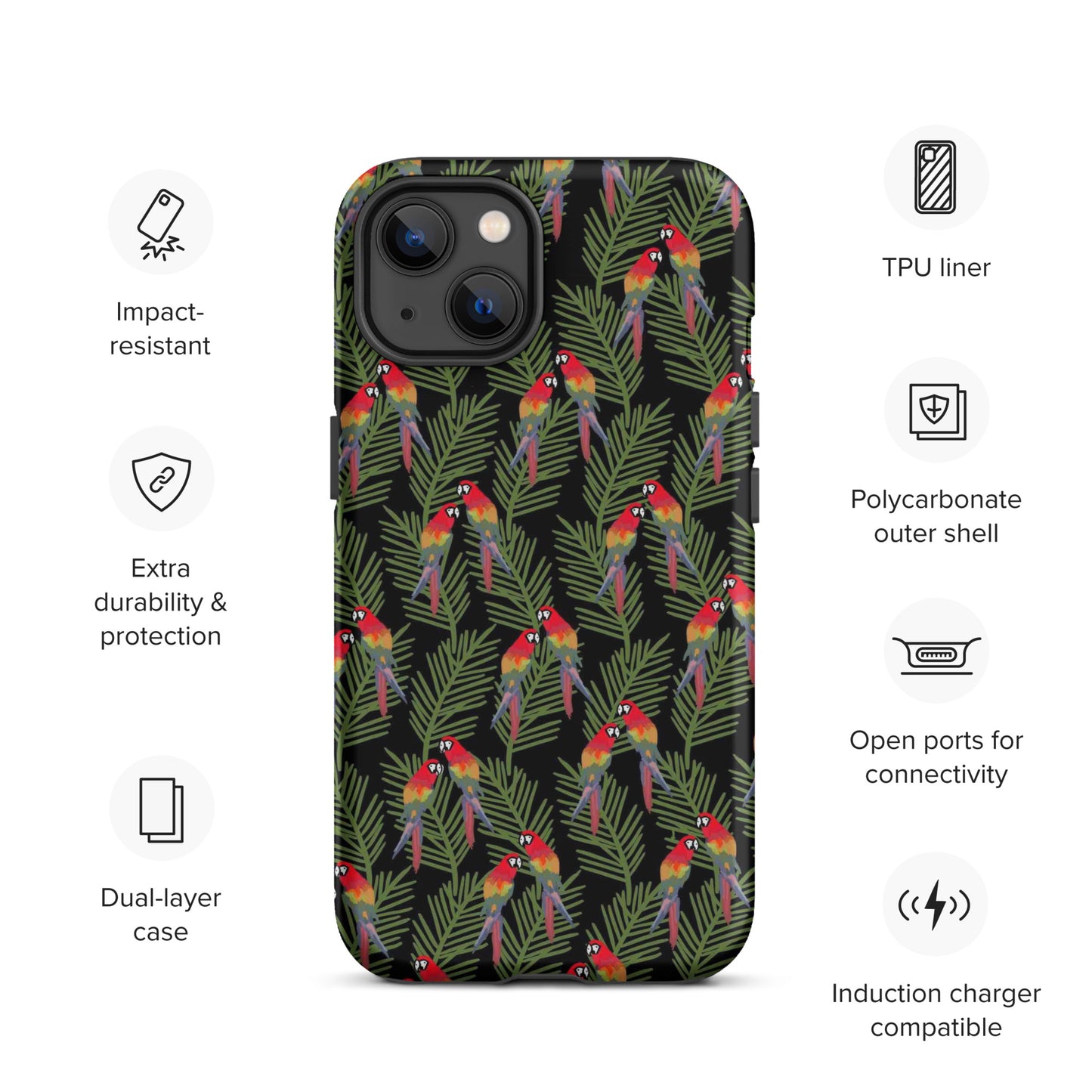 Parrots Tough iPhone case