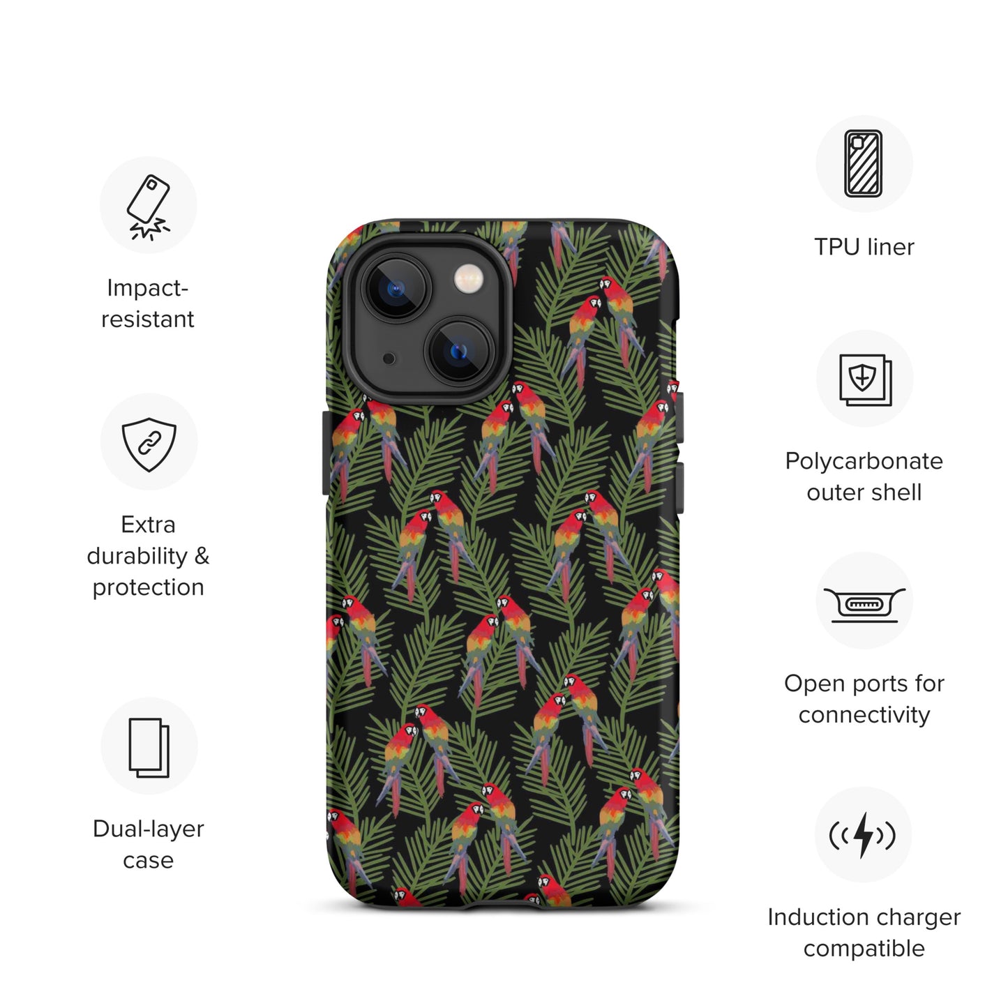 Parrots Tough iPhone case