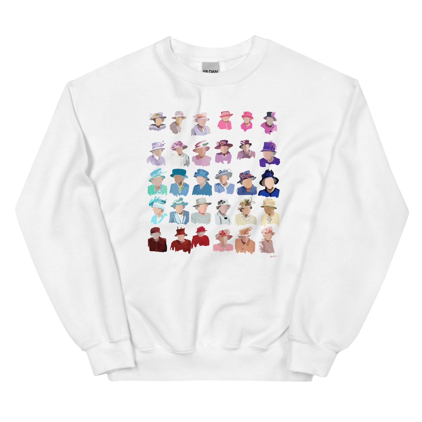 Queen of Hats Unisex Sweatshirt