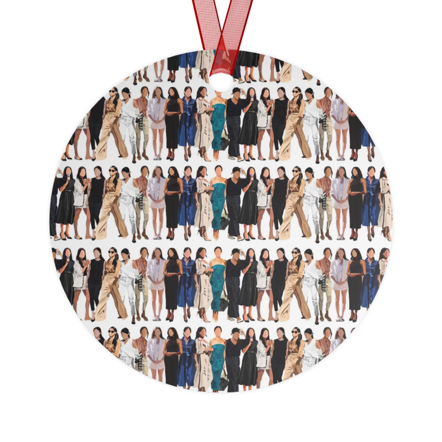Duchess of Sussex Metal Ornaments