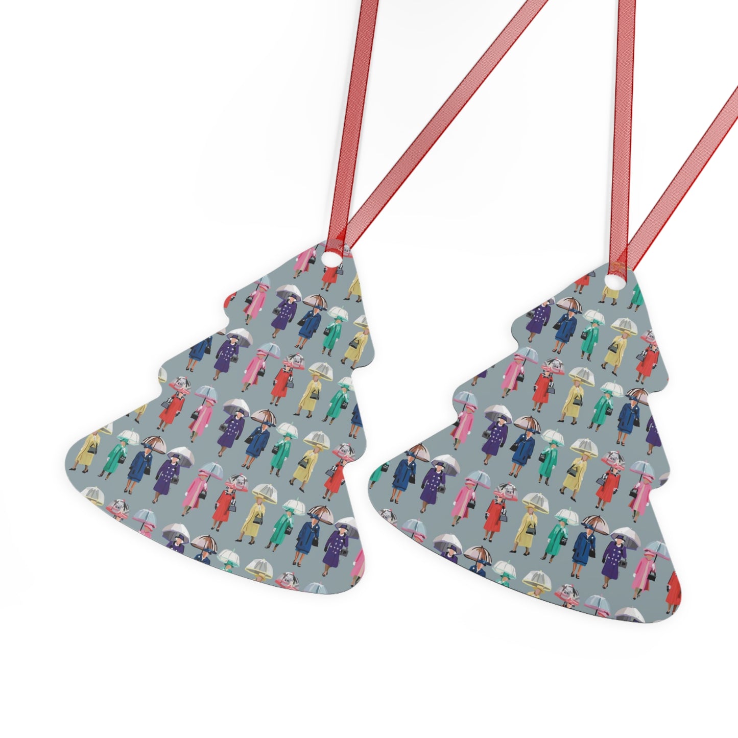 Umbrella Queen Metal Ornaments