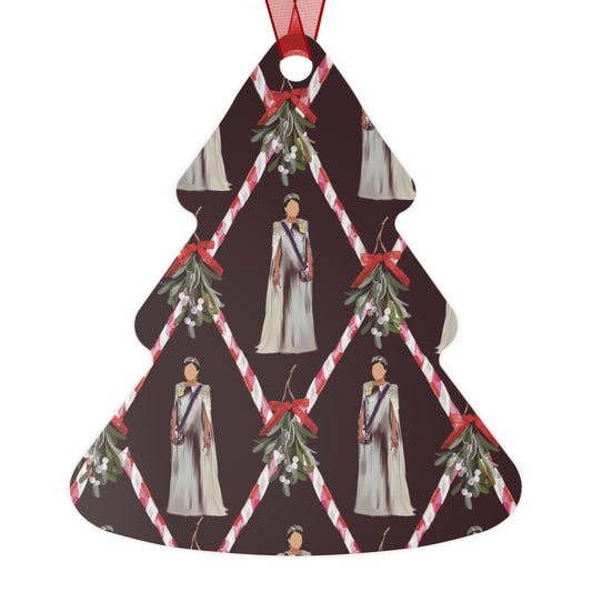 Princess of Wales Metal Ornaments