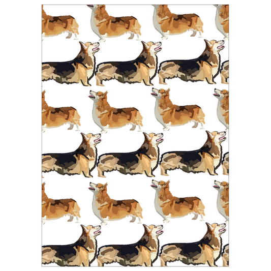 Corgi Flat Cards