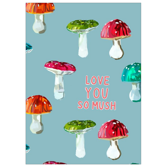 Love you so Mush Flat Cards