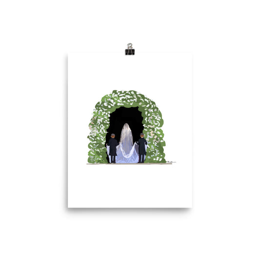 Wedding entrance Poster