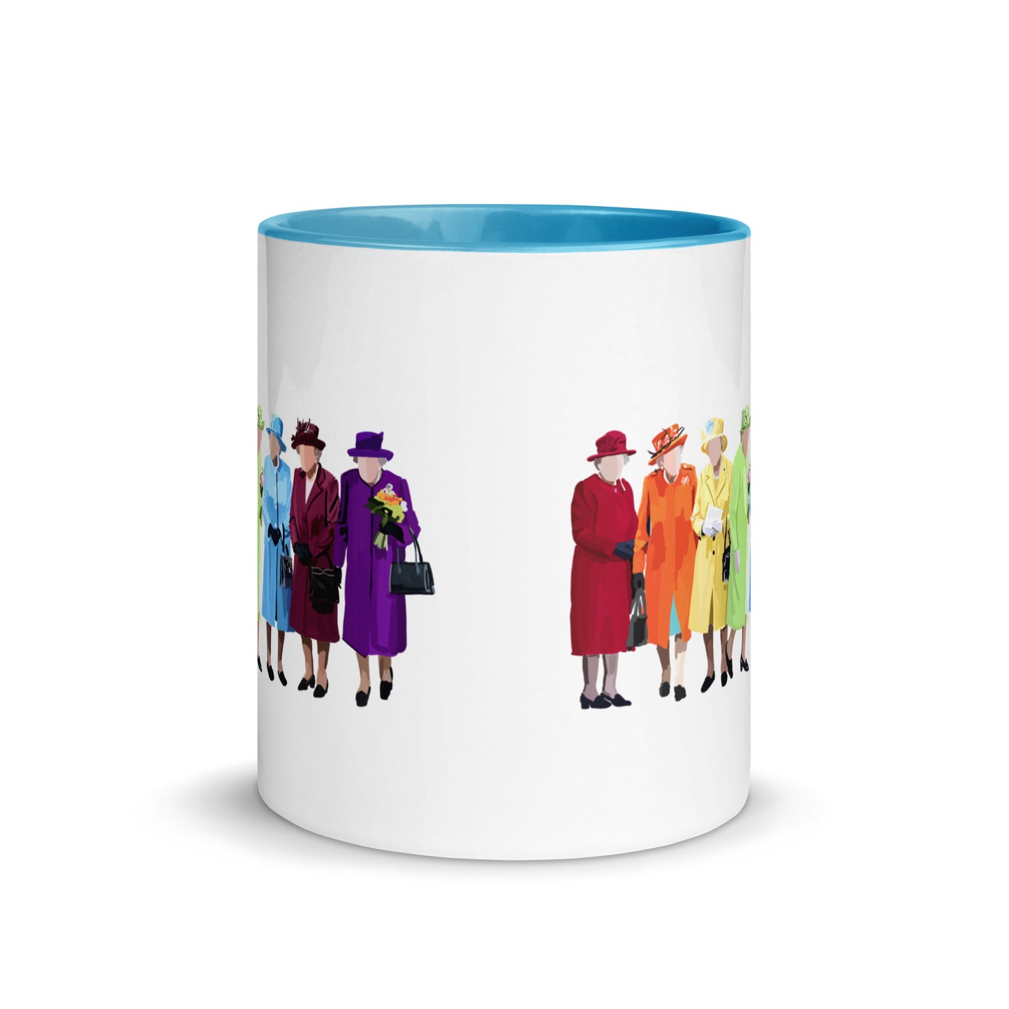 Queen of Coasts Bright Mug with Color Inside