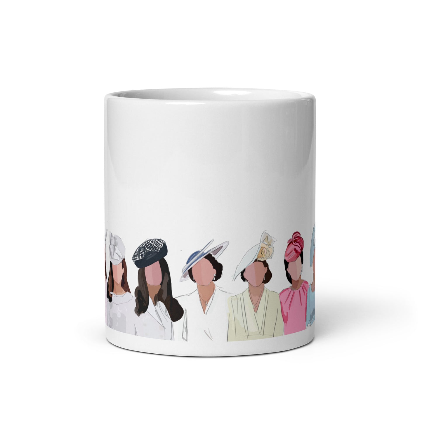 Trooping the color with Kate White glossy mug