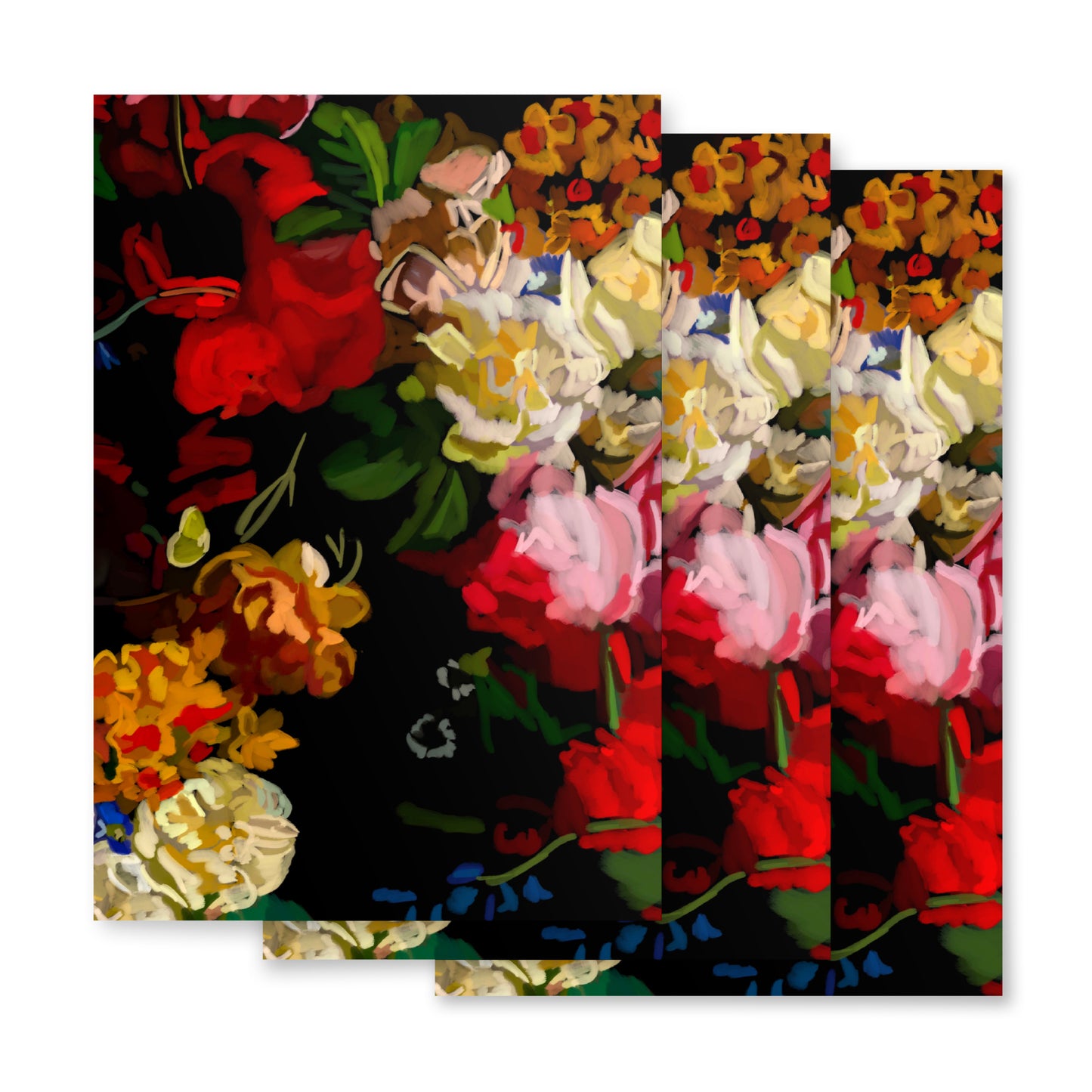 Florals 2 Wrapping paper sheets