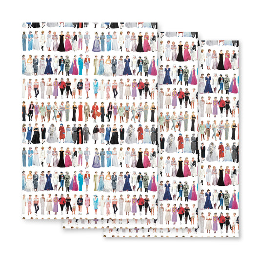 Dina fashion moments Wrapping paper sheets