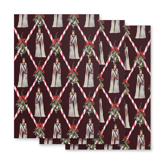 Christmas Kate Wrapping paper sheets