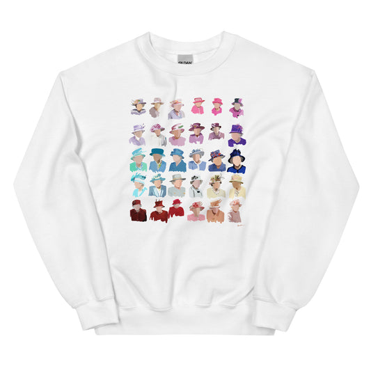 Queen of Hats Unisex Sweatshirt
