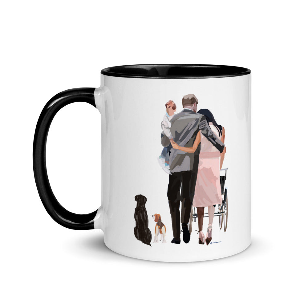 Sussex Family Mug with Color Inside