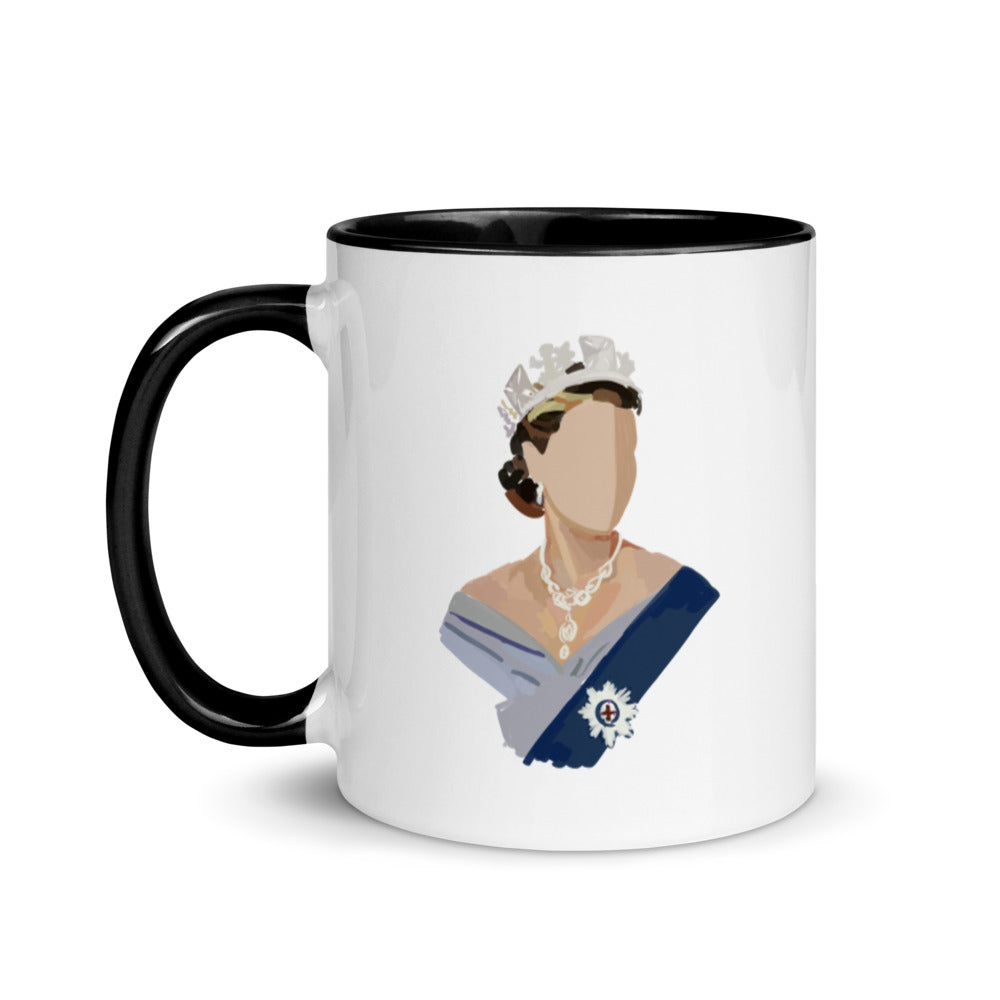 Queen in Purple Mug with Color Inside