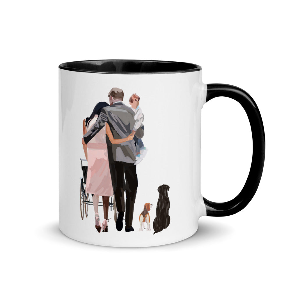 Sussex Family Mug with Color Inside