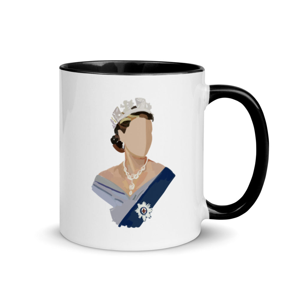 Queen in Purple Mug with Color Inside