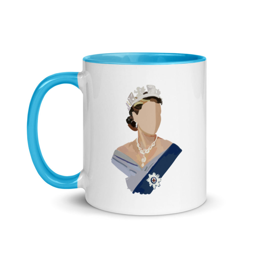 Queen in Purple Mug with Color Inside