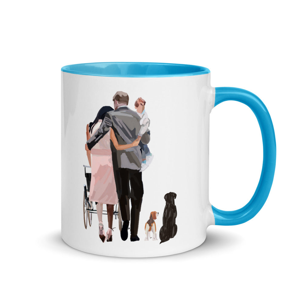 Sussex Family Mug with Color Inside