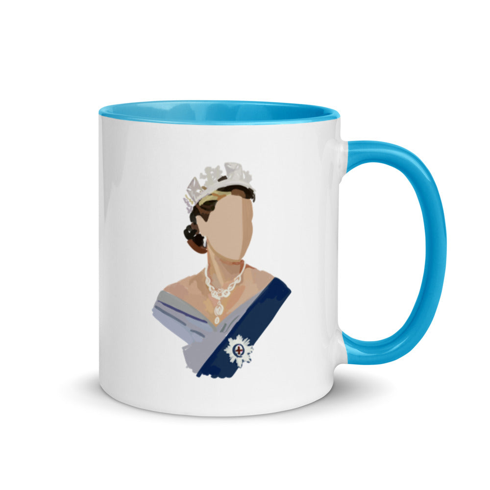 Queen in Purple Mug with Color Inside