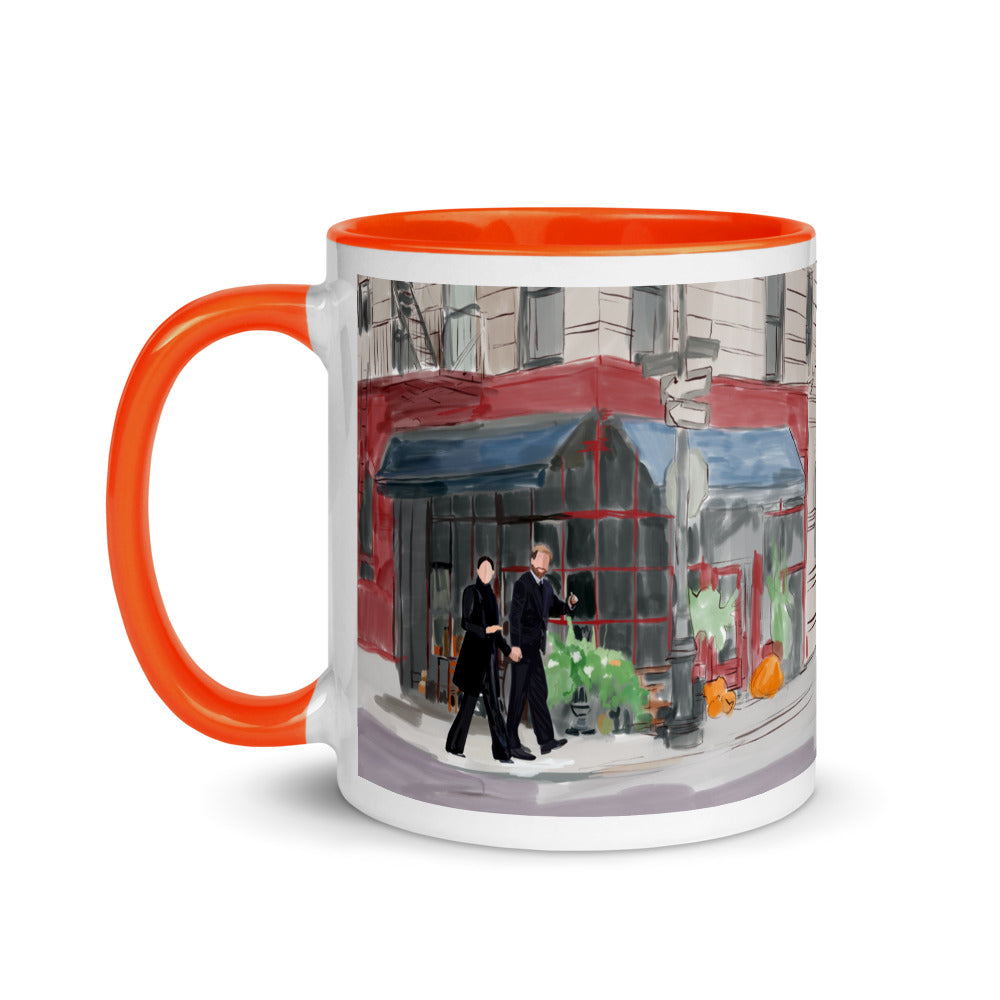 Sussex's in NYC Mug with Color Inside