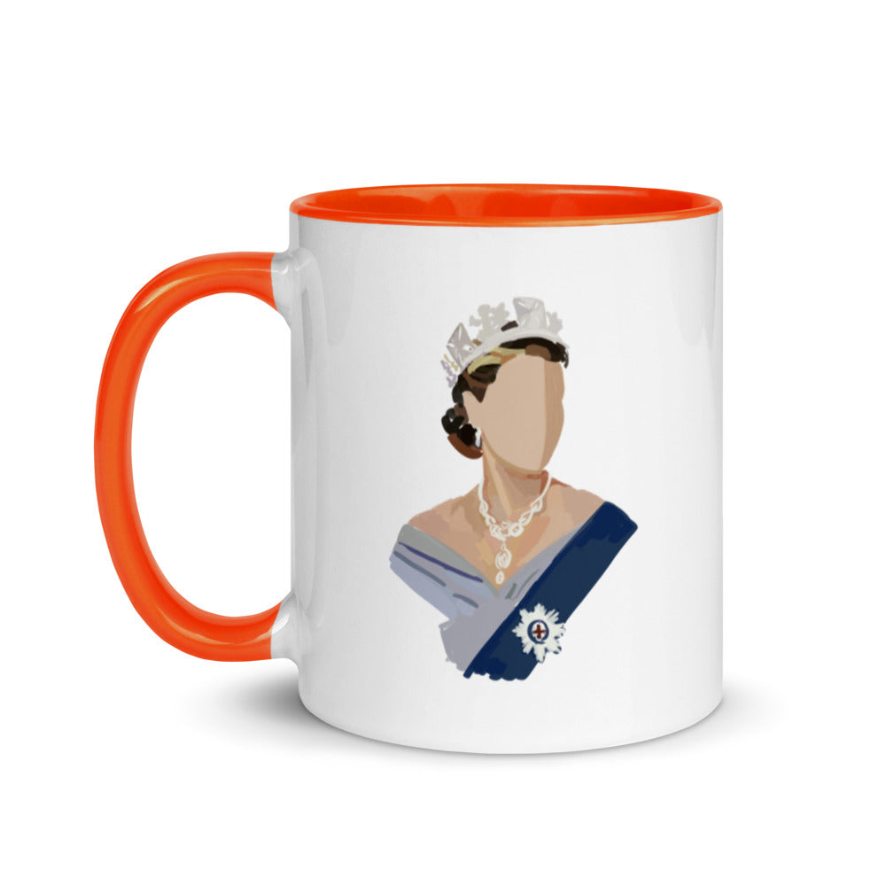 Queen in Purple Mug with Color Inside