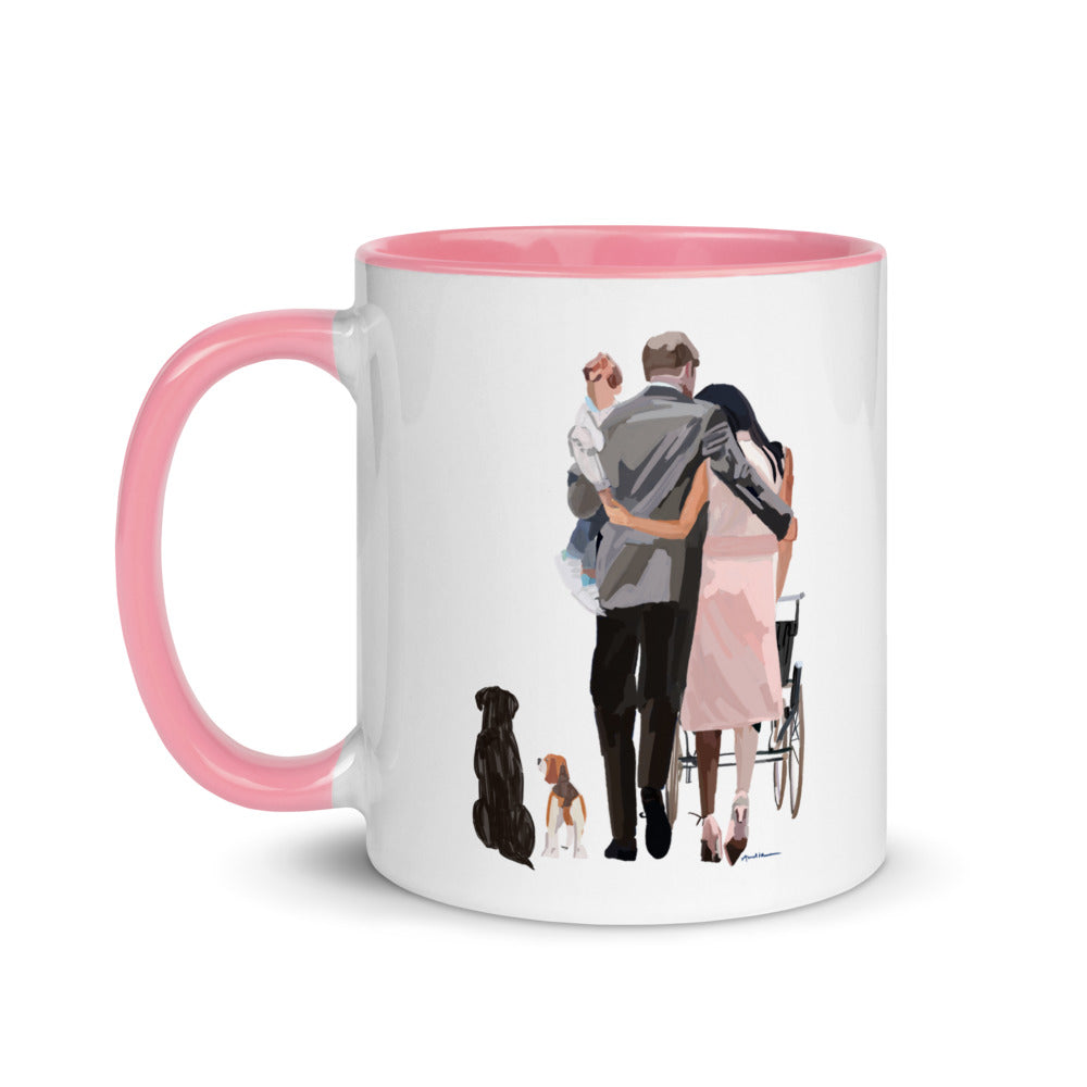 Sussex Family Mug with Color Inside