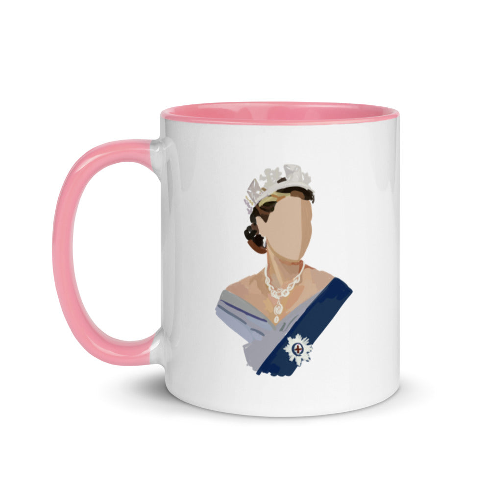 Queen in Purple Mug with Color Inside