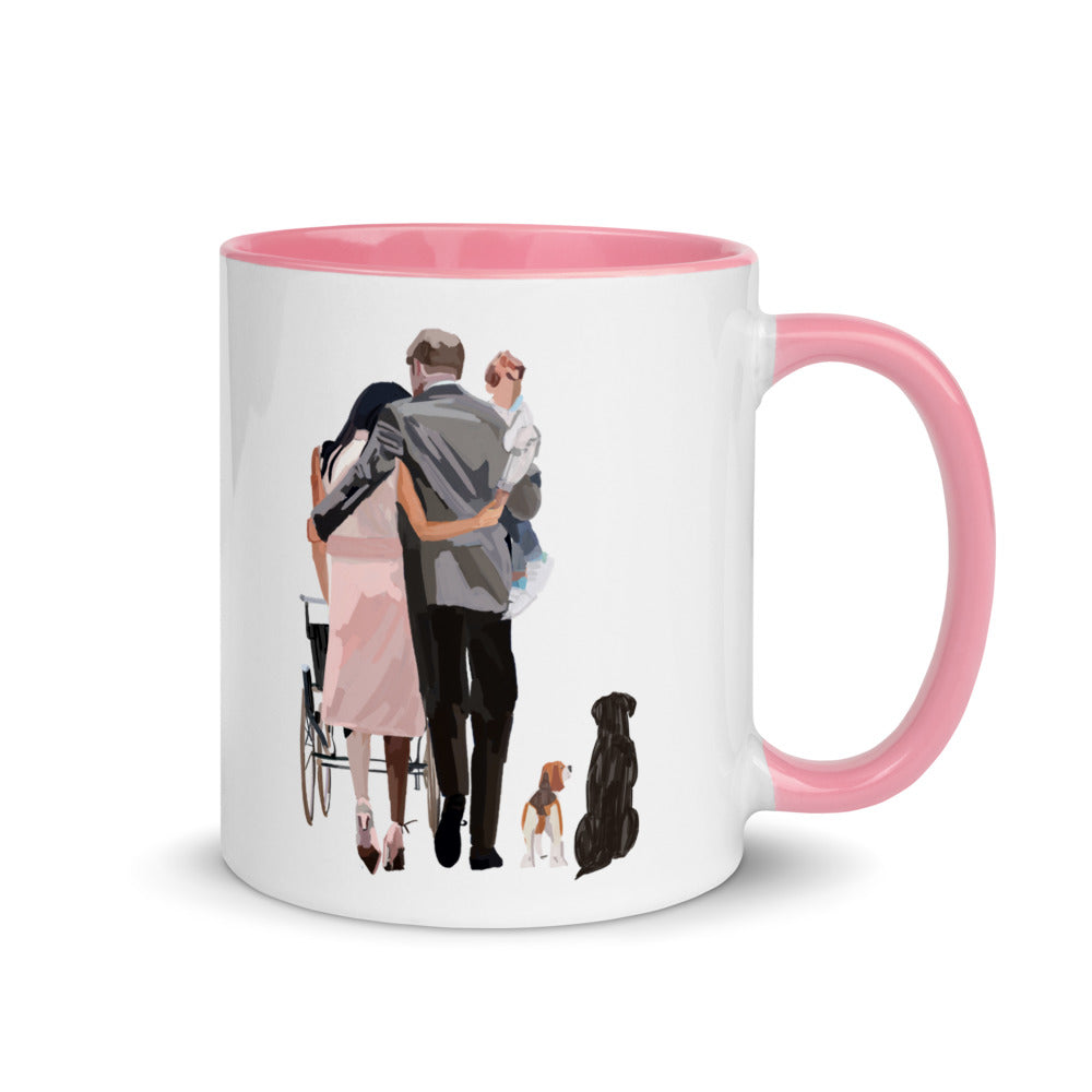 Sussex Family Mug with Color Inside