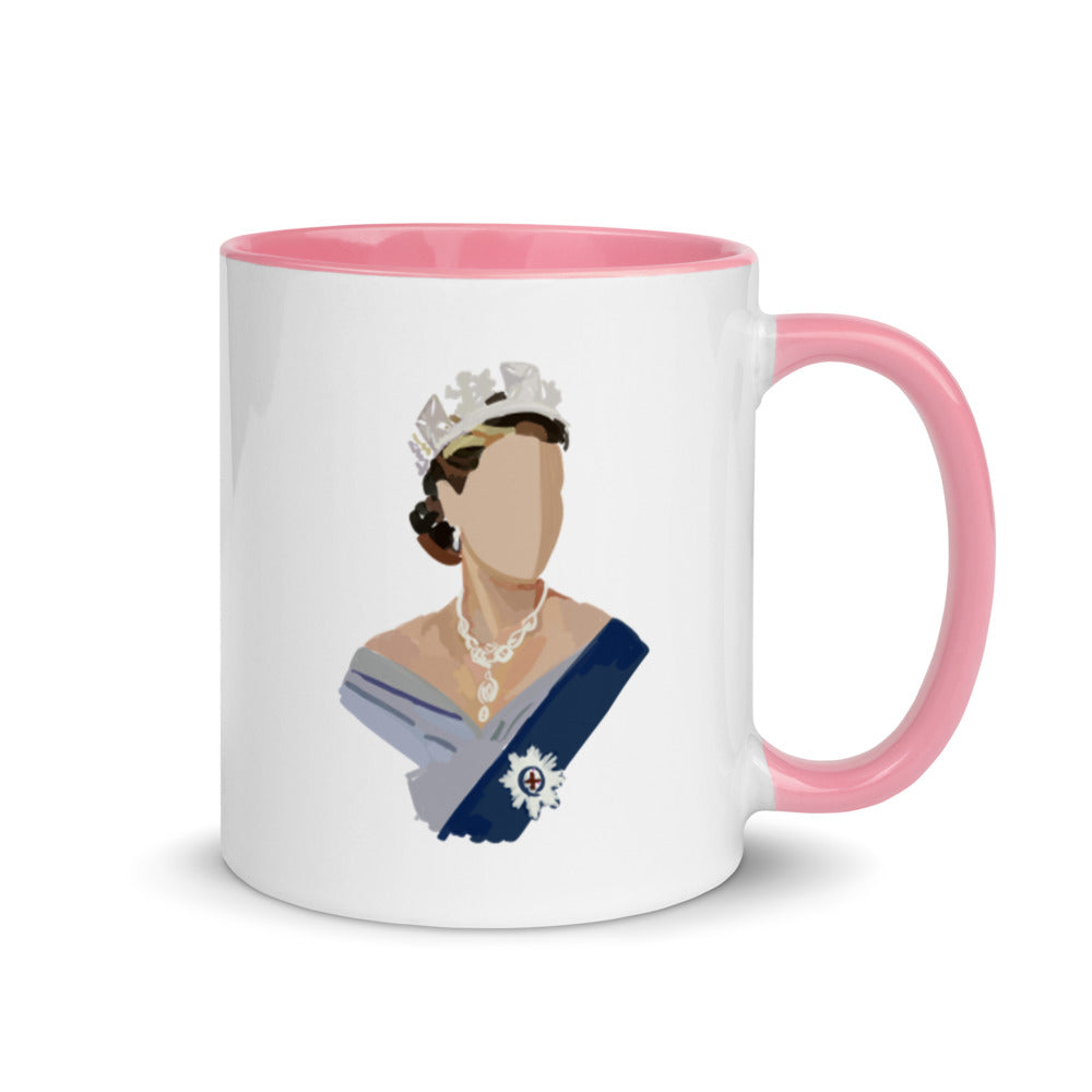 Queen in Purple Mug with Color Inside