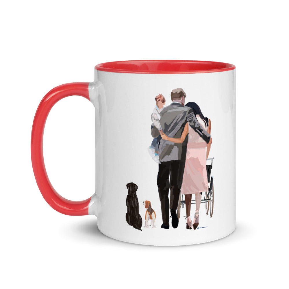 Sussex Family Mug with Color Inside