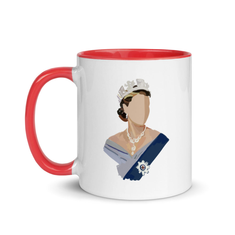 Queen in Purple Mug with Color Inside