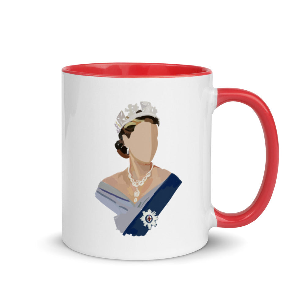 Queen in Purple Mug with Color Inside