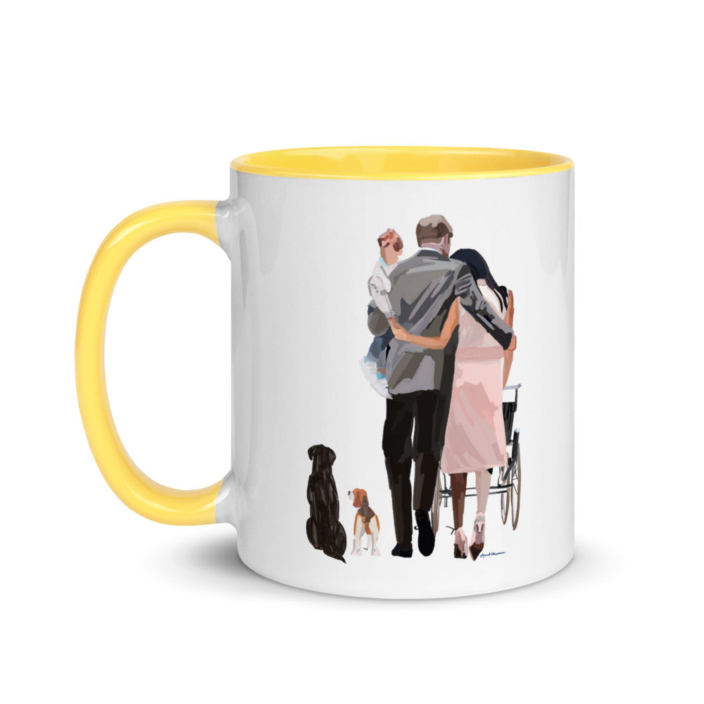 Sussex Family Mug with Color Inside