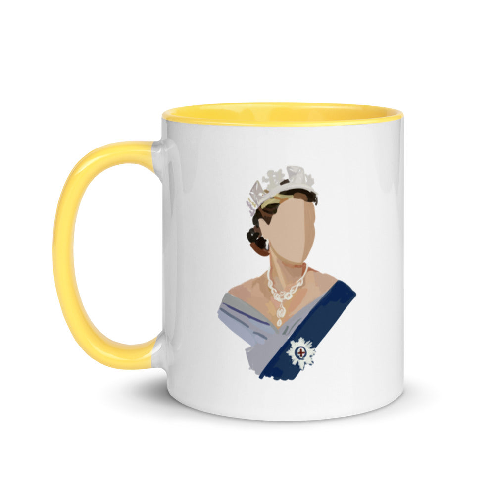 Queen in Purple Mug with Color Inside