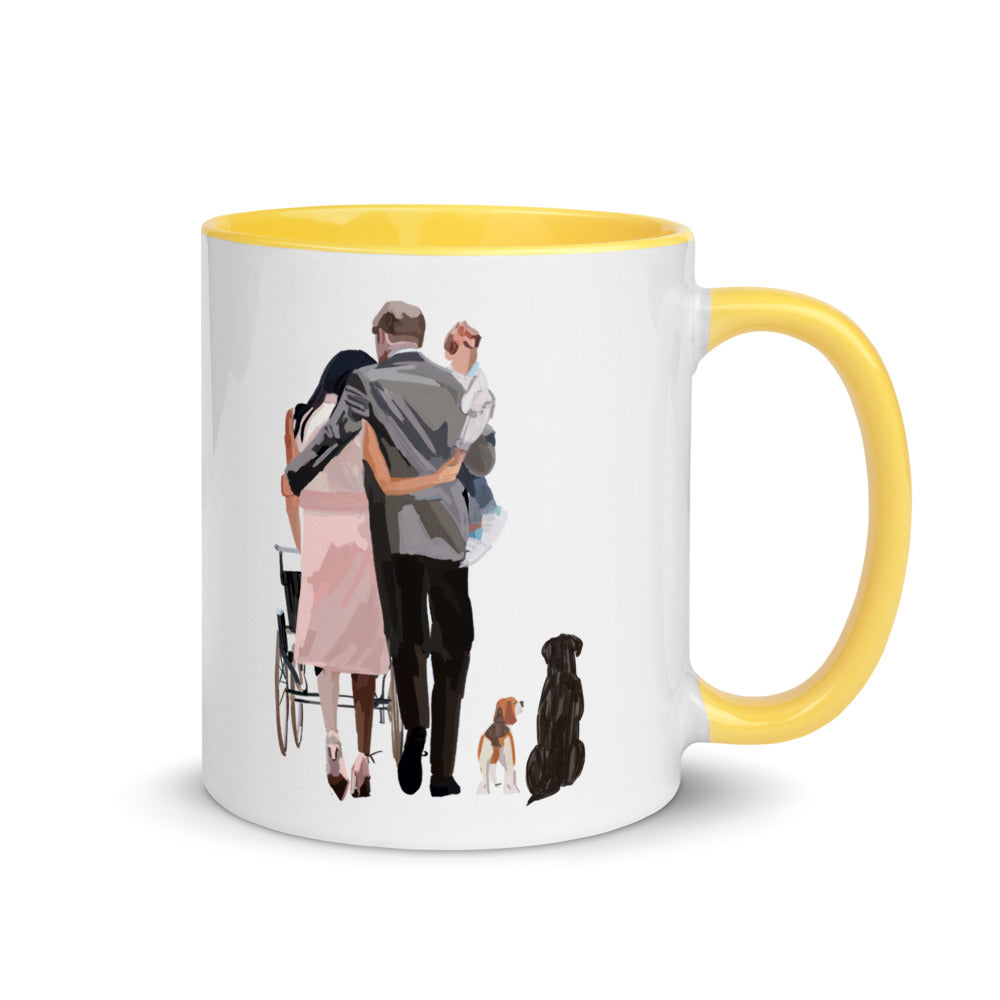 Sussex Family Mug with Color Inside