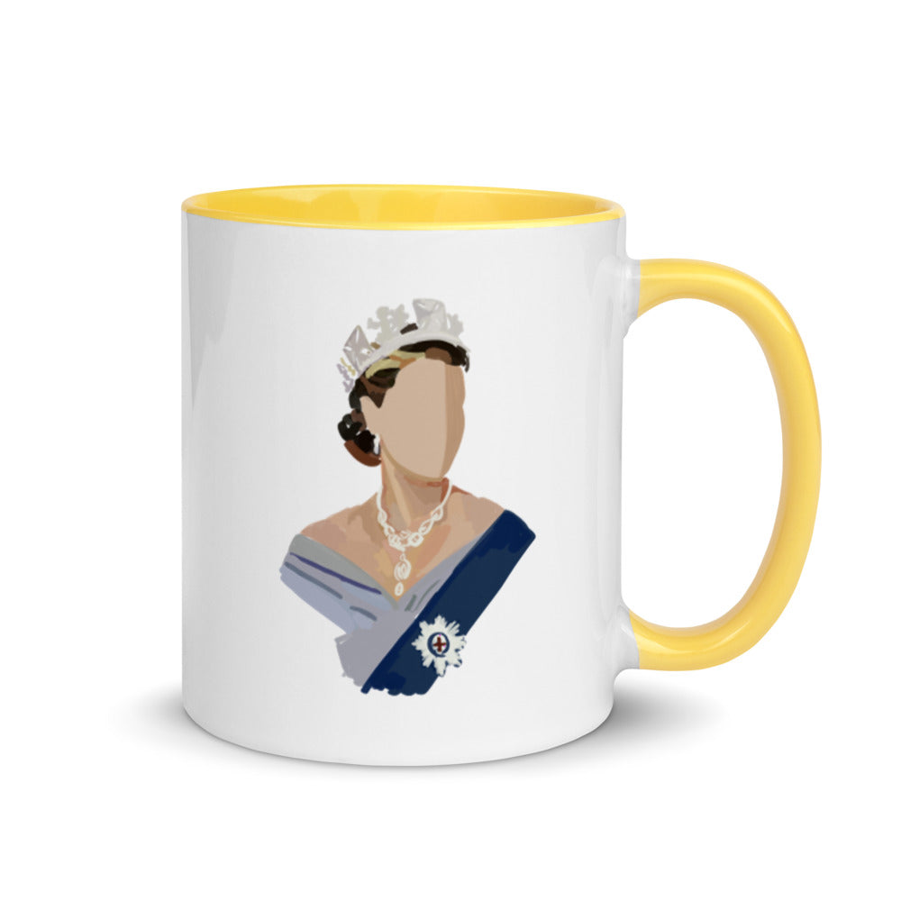Queen in Purple Mug with Color Inside